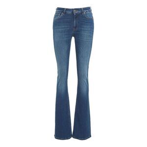 Dondup Flare Leg Denim Jeans Women blue